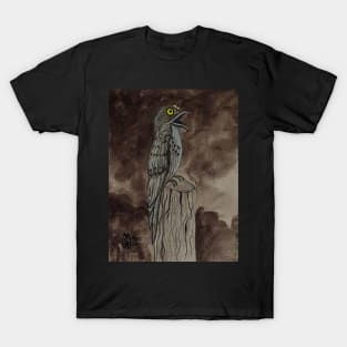 The potoo hunting at night T-Shirt